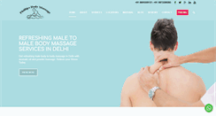 Desktop Screenshot of bodymassage.co.in