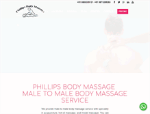 Tablet Screenshot of bodymassage.co.in